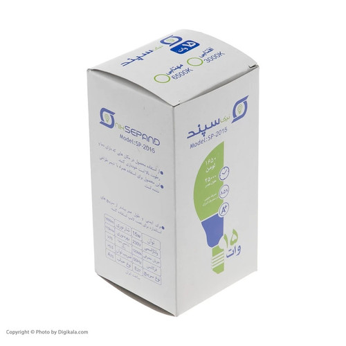 لامپ حبابی 15وات