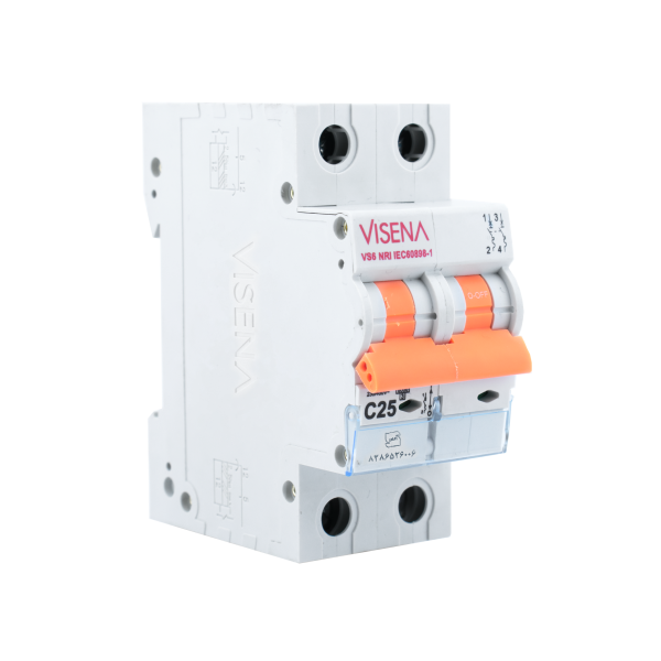 مینیاتوری دو پل 25 آمپر ویسنا