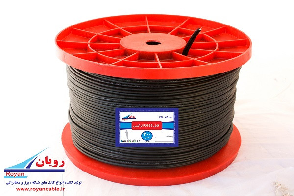کابل RG59 ترکیبی تیپ 1